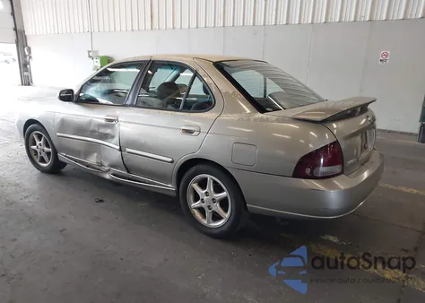2001 Nissan Sentra Se z USA, uszkodzony, nr VIN 3N1BB51A21L003545